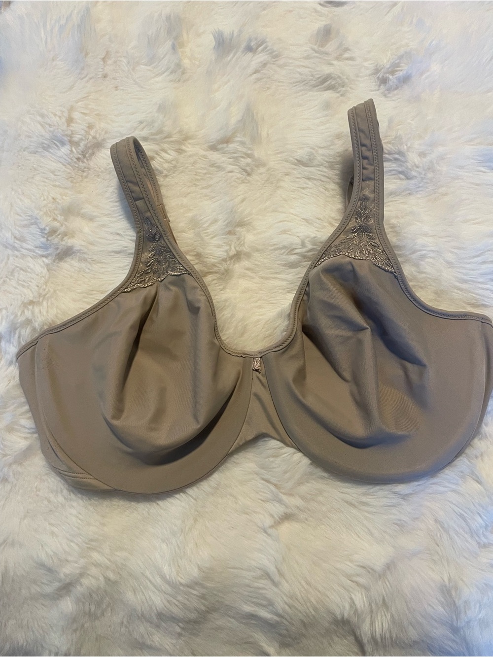Bali Underwire Full Coverage Bra in Taupe